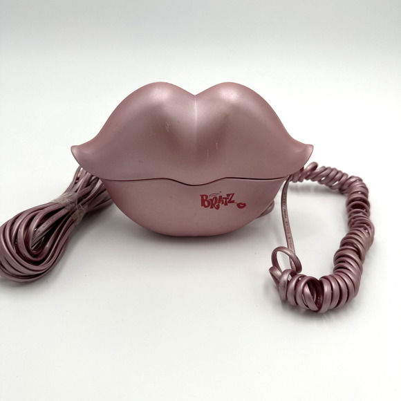 Vintage Bratz 2003 Pink Lip Phone Telephone Mga - Picture 1 of 6